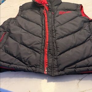 Harley-Davidson Black and Red Vest